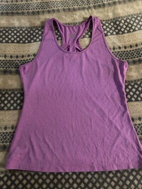 Amazon Purple Racerback athletic Tank Top size medium m